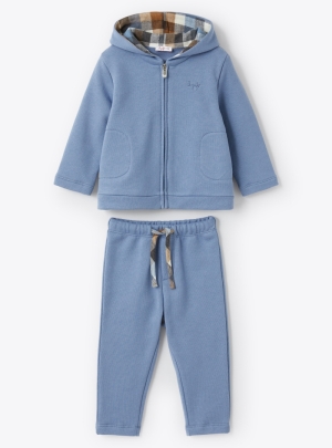 Two Piece Set Airforce Blue 4646