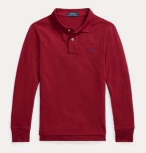 Polo LM Dk Red DK RED