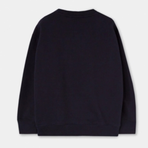 Cotton Sweater Blue/White 4901