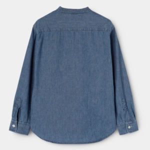 Shirt L/S Blue 497