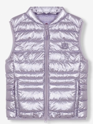 Gstaad M vest lilac